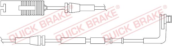 QUICK BRAKE Сигнализатор, износ тормозных колодок WS 0270 A